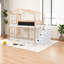 Lits superposés en bois multifonctionnels avec rangement pour la famille