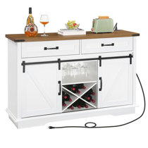 Kitchen Drink Station – Beverage Cabinet