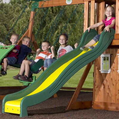 Backyard Discovery Tanglewood All Cedar Swing Set & Reviews | Wayfair