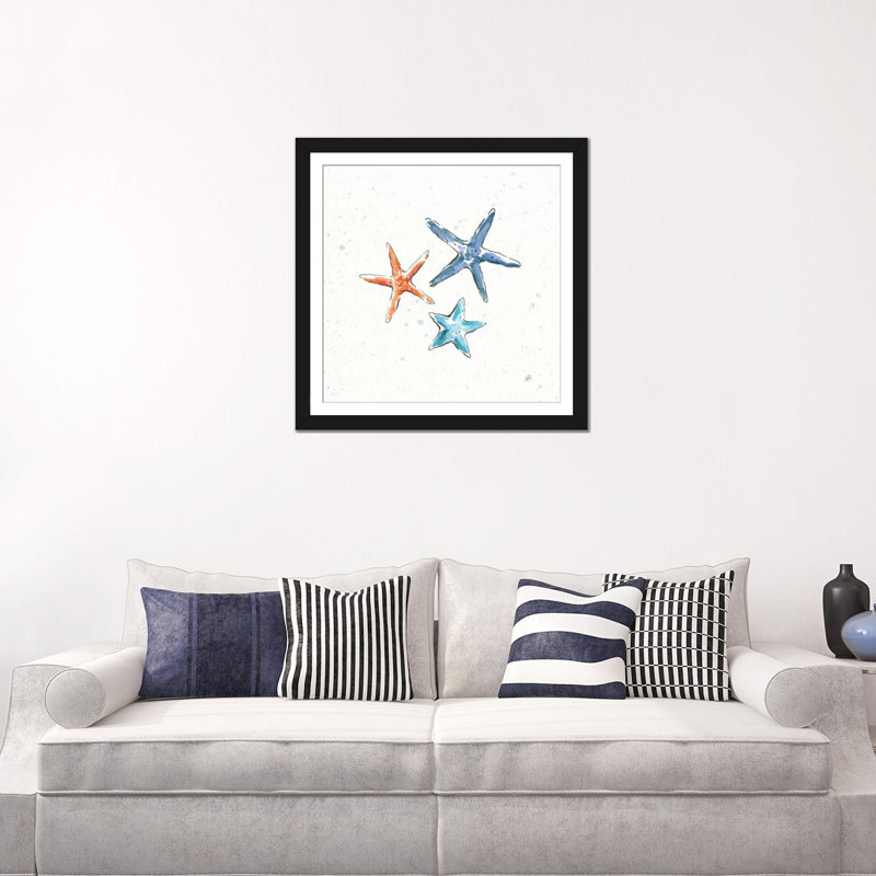 «Maritime douzième», impression sur toile, H 16 po x l 16 po x P 1 po, Papier d'art encadré noir, Blanc