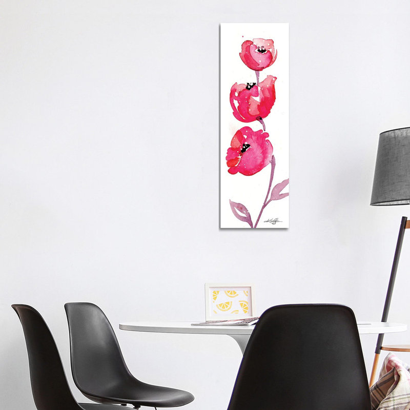 Itsy Bitsy Blossoms II by Kathy Morton Stanion - Wrapped Canvas Panoramic Gallery-Wrapped Canvas Giclée