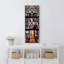 «Italian Italian Christian Christian Modern Art Decor Bohemian Multicolor on Canvas», reproduction de 2 pièces