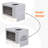 Plastic Litter Box Enclosure with Scoop