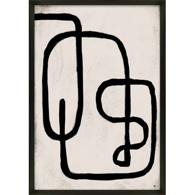 Dessin au trait 2 par Studio - Art mural encadré