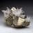 Quartz on Pyrite From Peru