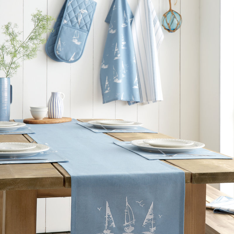 Salcombe Boats Cotton Dining Placemat 4 Pack