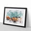 Moon over South Tyrol in Italy - Framed Print-56890986-56890990