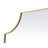 Notched Metal Mirror 36x42 inch in Brass-1472379603-1472379614