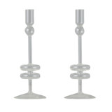 Glass Candlestick