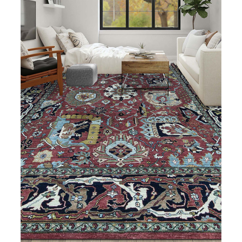 Sultanabad Wool Oriental Area Rug, Rectangle 11'7" x 14'5"