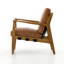Silas 28" Wide Top Grain Leather Armchair-1375397553-1375397554