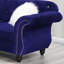 Ensemble de canapé 2 pièces Canapé rembourré en velours indigo-865846757