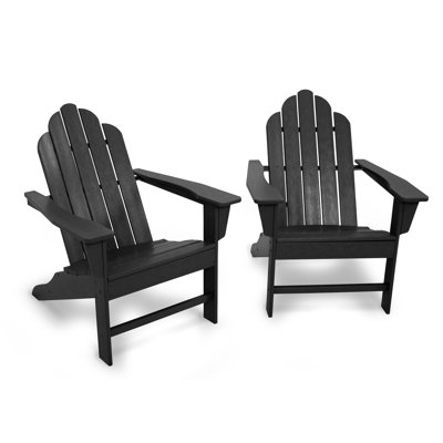 POLYWOOD Long Island Adirondack Set by POLYWOOD
