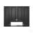 Modern Bathroom Cabinet With 5 Adjustable Shelves, Wall-Mounted Design, Soft-Closing Hinges, And Open Shelving For Efficient Storage-256442347