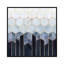 « doux blue hexagones » par elisabeth fredriksson-print-49715562-49715565
