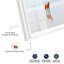 «Hazy Hooves Shadowbox Print Travel Art Prints» par Notoriart, cadre blanc, 11 x 16-116873019-116873029