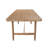 Lylie 84" Oak Dining Table, Sand