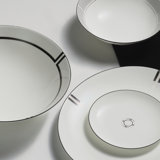 Vera Wang Luxe Graphite 11.1in Plate