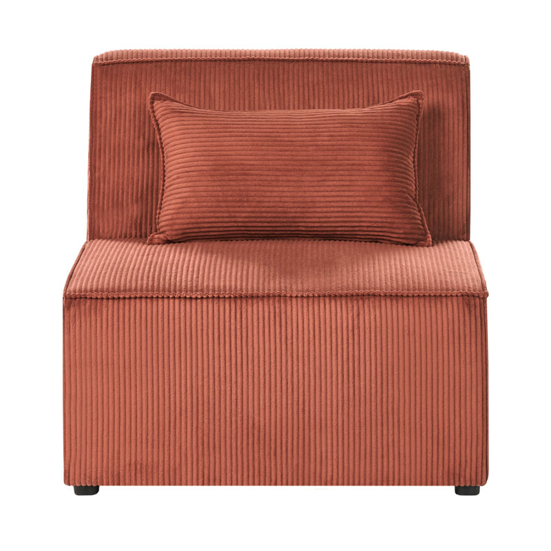 1 Seater Corduroy Seating Component, Does Not Apply