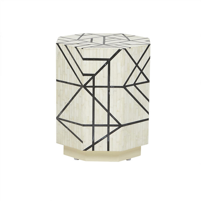 Frederike Block End Table