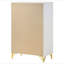 Commode blanche 5 tiroirs Chesney