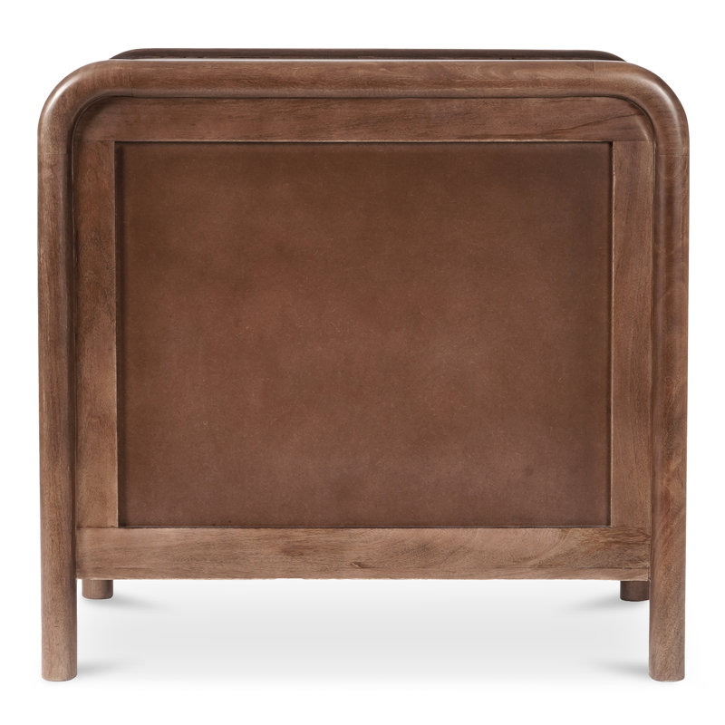 Rye 3 - Drawer Solid Wood Nightstand