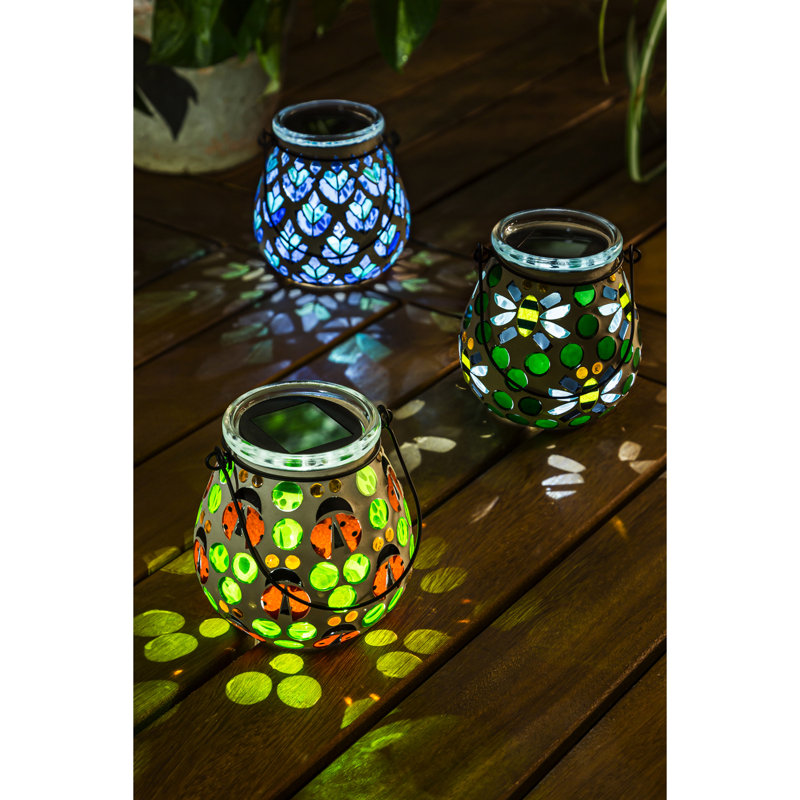 4.33'' Solar Powered Jar Lantern