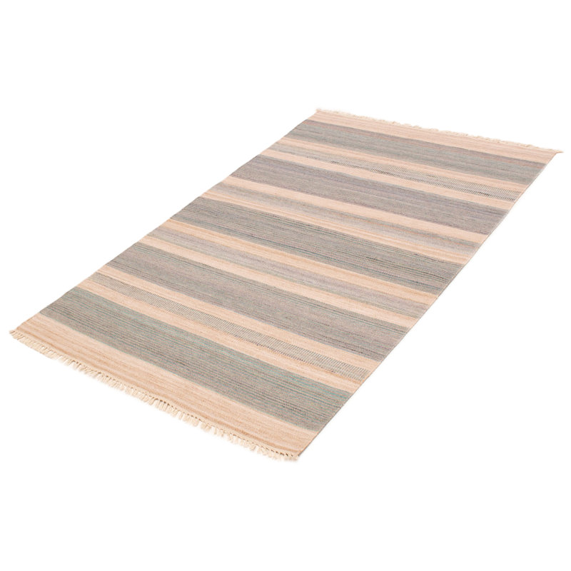 Boho gris Kilim 4 pi 11 po x 8 pi 2 po