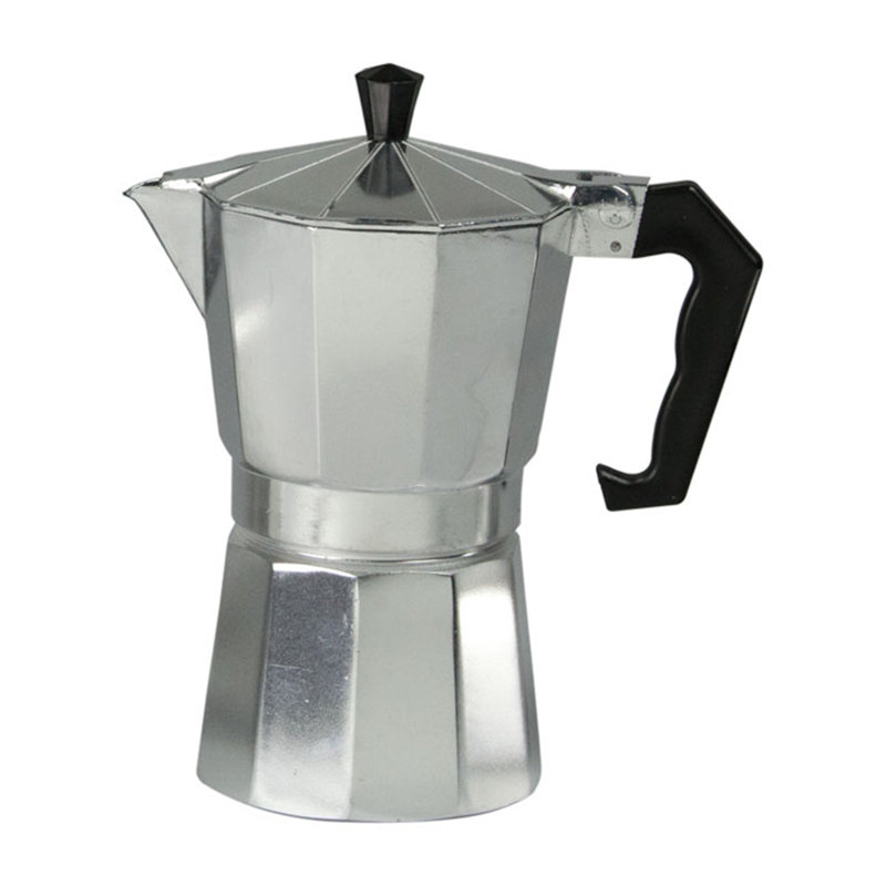 Home Basics Stovetop Cappuccino & Espresso Maker, 6 Shots