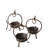7.1'' H Iron Cast Tabletop Votive Holder
