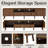 Modern 78.7" Width Entertainment Center, TV Stand For Tvs Up To 85"