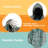 4Pcs 19" Halloween Hanging Faceless Ghost
