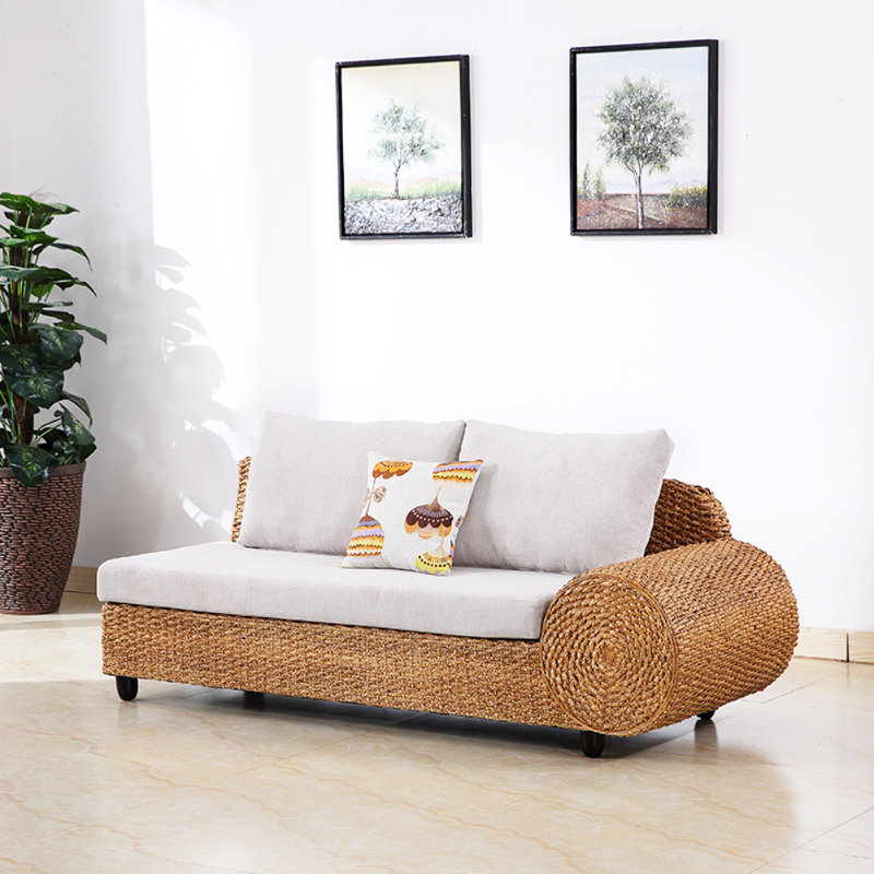 Modern and Simple Rattan Sofa