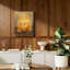 Impression sur toile Golden Lotus