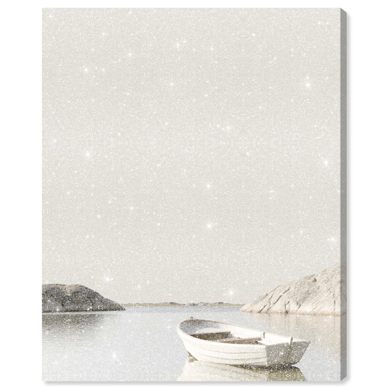 Timeless River Bound I Canvas Transportation Print by Oliver Gal, Black Frame, 16 x 20, 30"H x 36"W, Gallery Wrapped