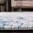 Harty Oriental White/Royal Blue Area Rug-1275040882