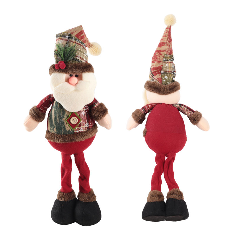 Christmas People Stuffed Holiday Accent