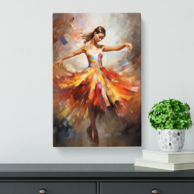 Ballet Dancer Modern - Wrapped Canvas