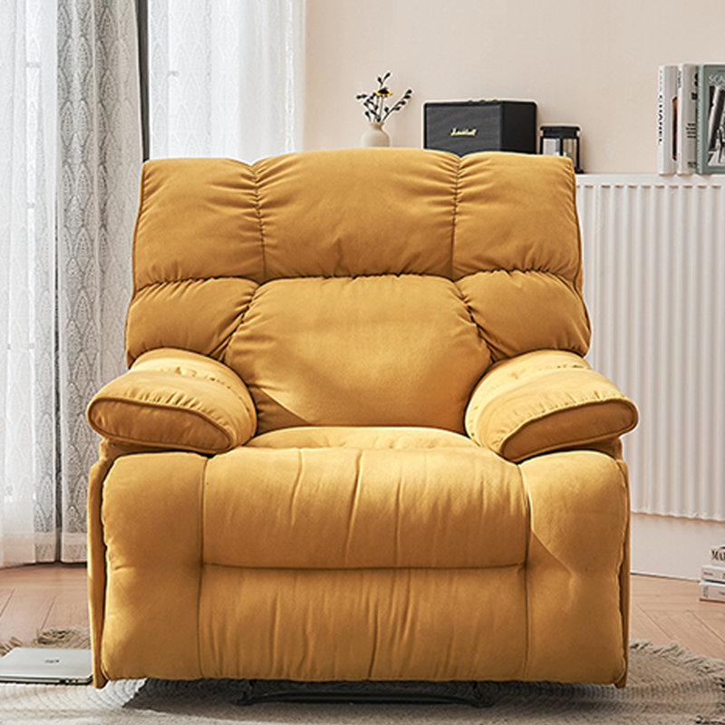 Fauteuil inclinable rotatif à 360 °, Jaune