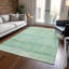Machine Washable Indoor/Outdoor Cinead ACN1658 Aloe Rug-104387283