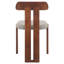Cayde Boucle Seat Dining Chair-1195242780