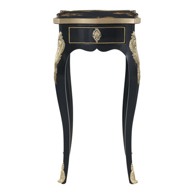 Brushwork Glass End Table