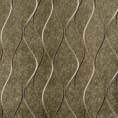 Dazzling Dimensions Abstract Metallic Wallpaper Double Roll