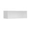 Armoire murale moderne Wesa, blanc, 53,1 po x 17,7 po x 21,3 po | 100% panneau de particules enduit de mélamine, épaisseur: 0,7 pouce | Fixation murale avec plusieurs tablettes, solution de rangement élégante pour la maison et le bureau-123187841-109340438