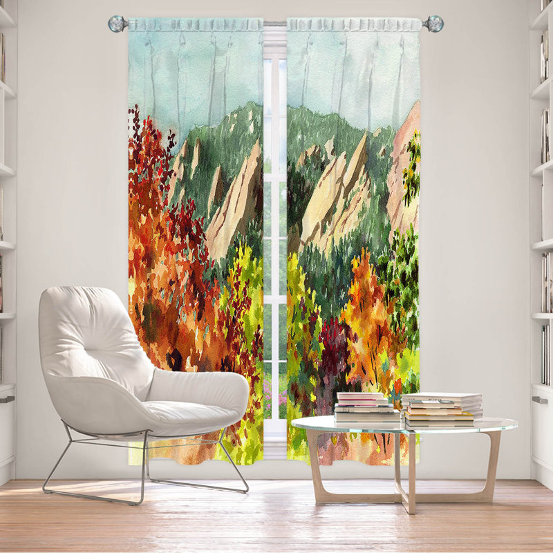 Delaughter Room Darkening Curtains / Drapes Pair, 20" W x 61" L