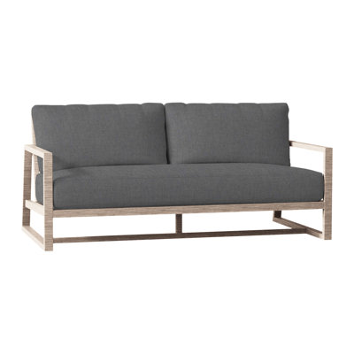 Causeuse d'extérieur en aluminium forgé Avondale