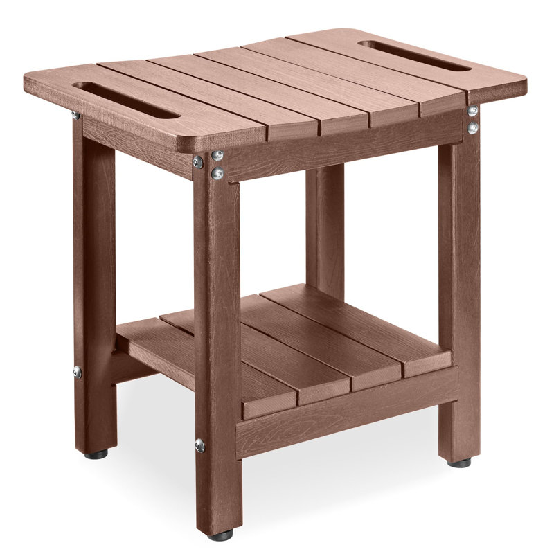 HDPE Shower Benches, Brown