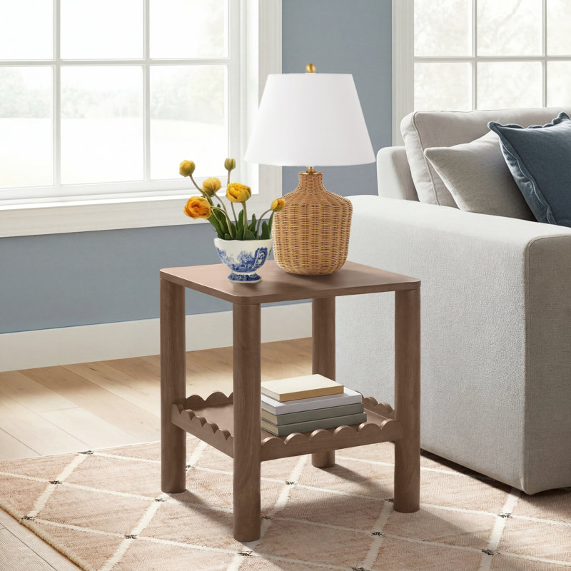 Lola Solid Wood End Table
