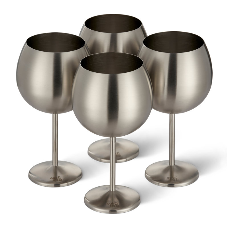 700ml Stainless Steel Goblet Set
