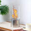 Bio-Ethanol Outdoor Tabletop Fireplace with Flame Guard-608075250